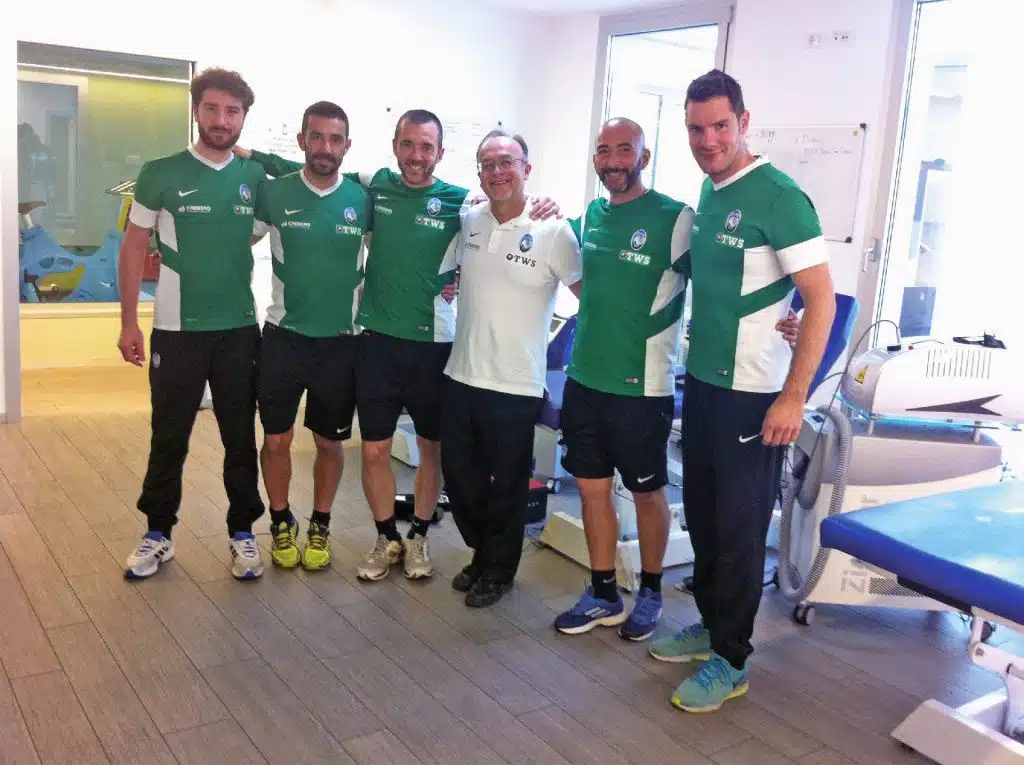 Lo Staff Medico dell'Atalanta