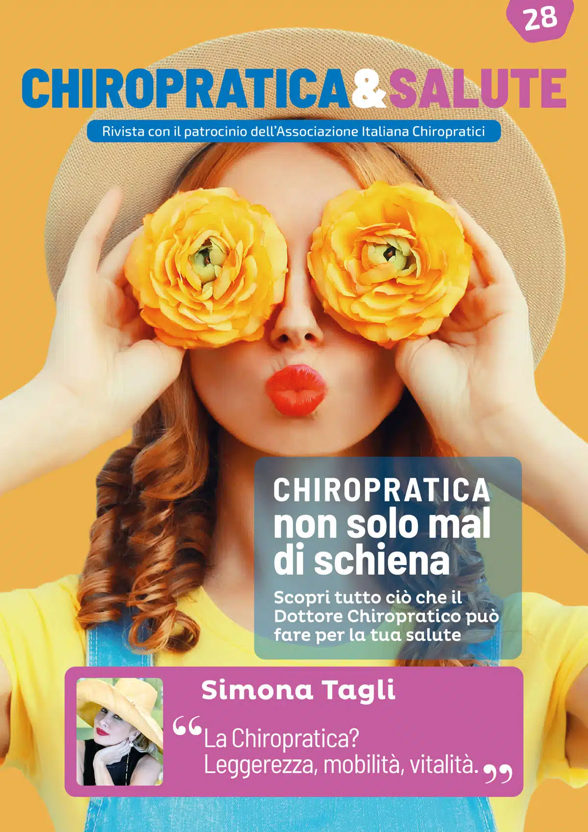 Chiropratica & Salute copertina numero 28 di Maggio 2023