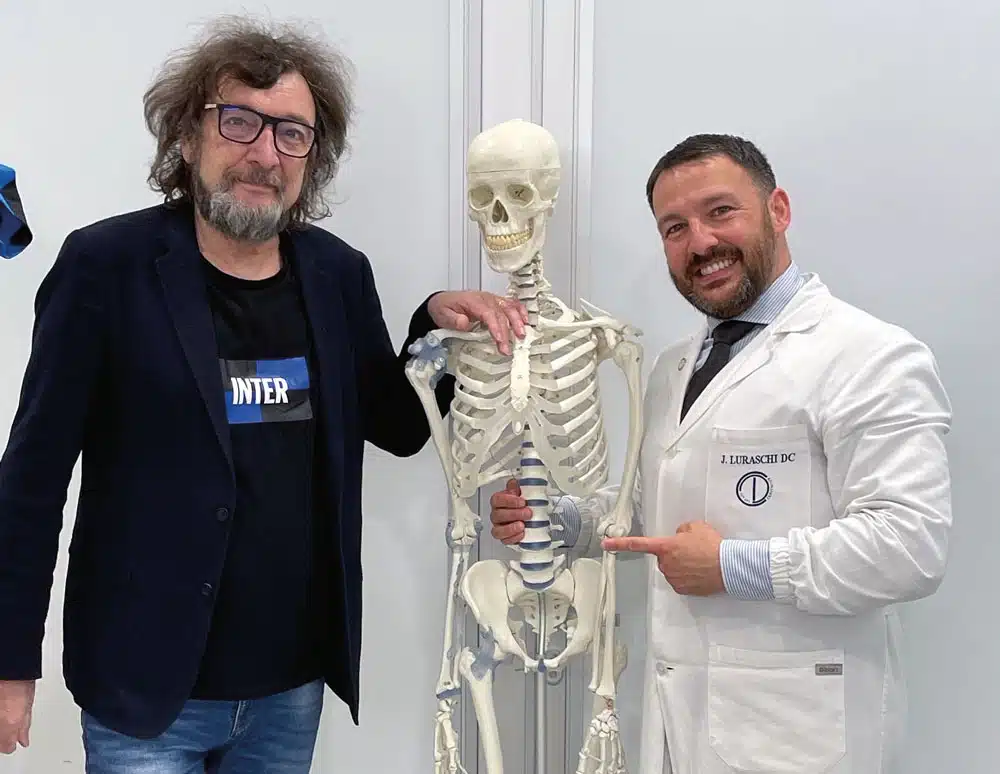 Claudio Cecchetto la chiropratica mi diverte